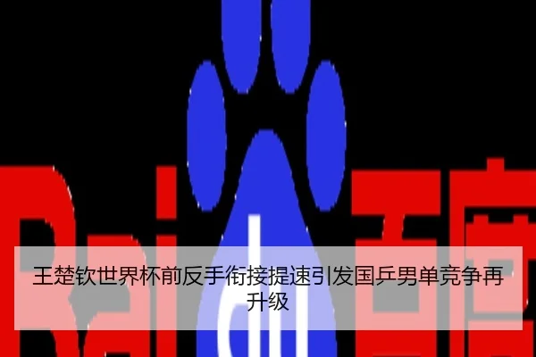 王楚钦世界杯前反手衔接提速引发国乒男单竞争再升级